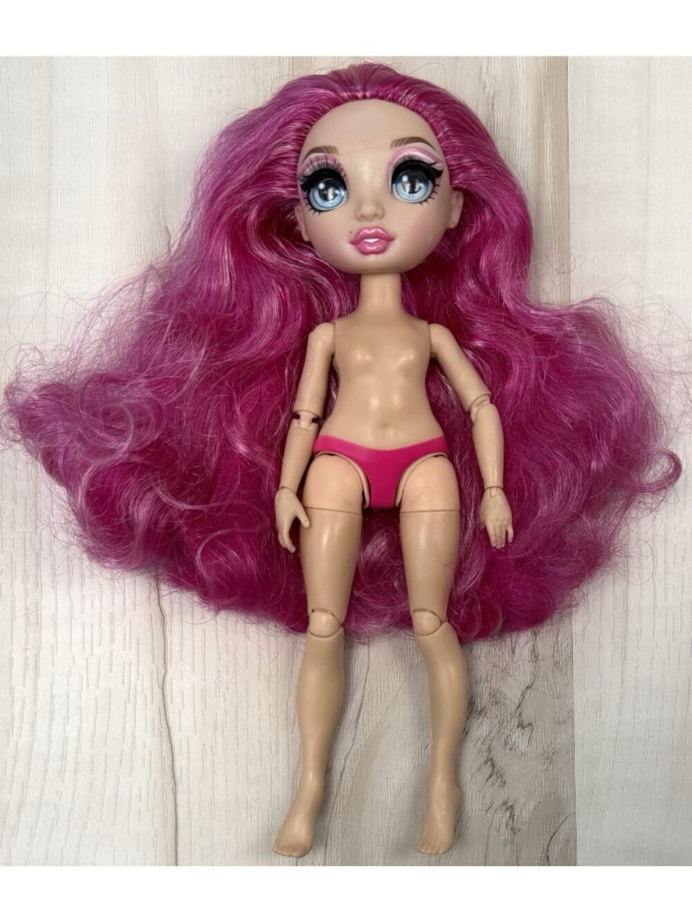 2019 MGA Rainbow High STELLA MONROE 10" Articulated Fashion Doll Pink Hair Nude